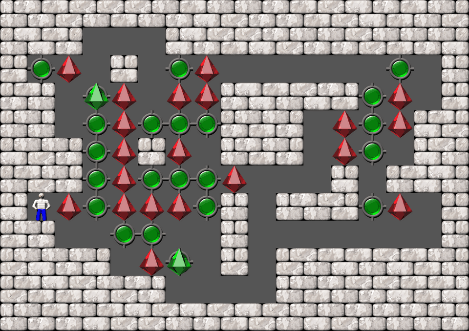 Sokoban More Bugs collections level 575